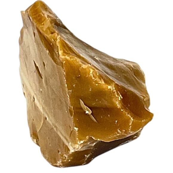 Chocolate Carmel Layered Art Glass Cullet Slag Glass #5L22 - Picture 4 of 6